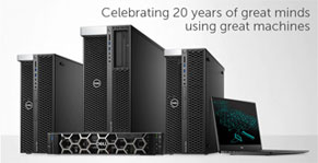 Dell отмечает 20-летие линейки Precision и выпускает новые рабочие станции
