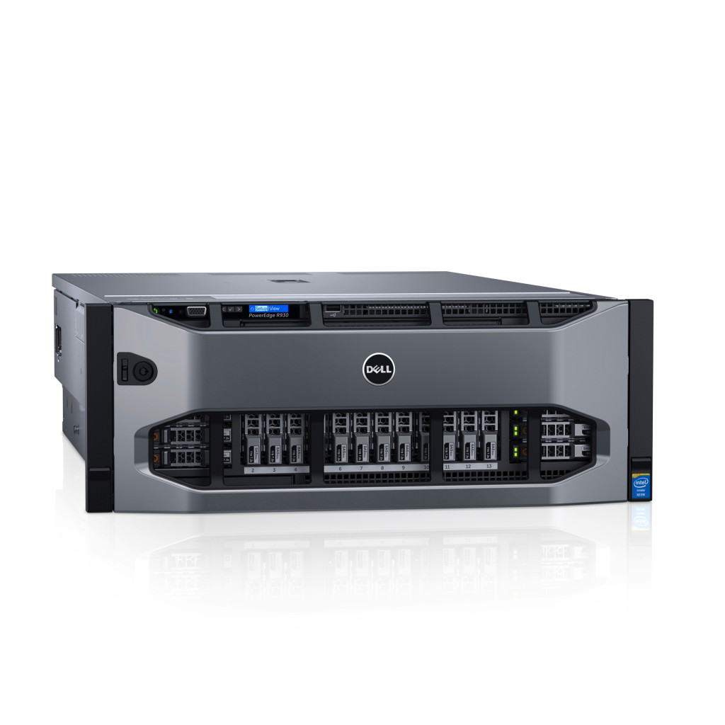 Новый 4-х процессорный сервер Dell PowerEdge R930